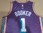 NBA 1 Booker Phoenix Suns fashion design Maillot Violet imprimé